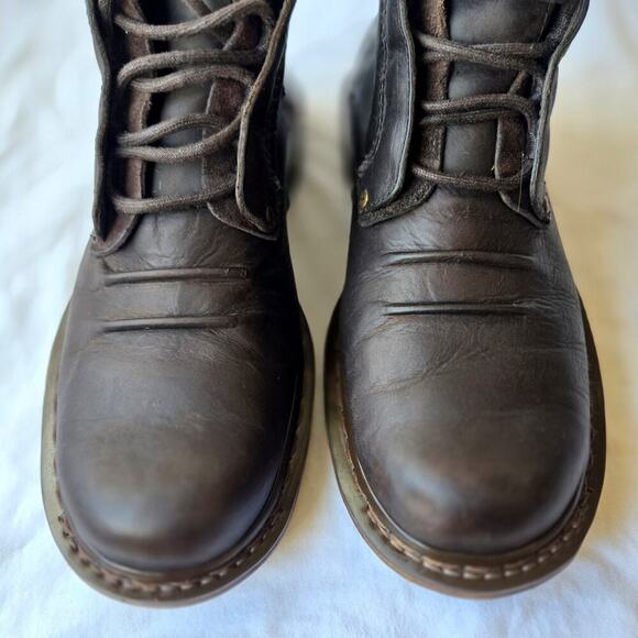 Vintage Dr Martens 11539 Men\'s Lace Up Ankle Boots Brown Size 11